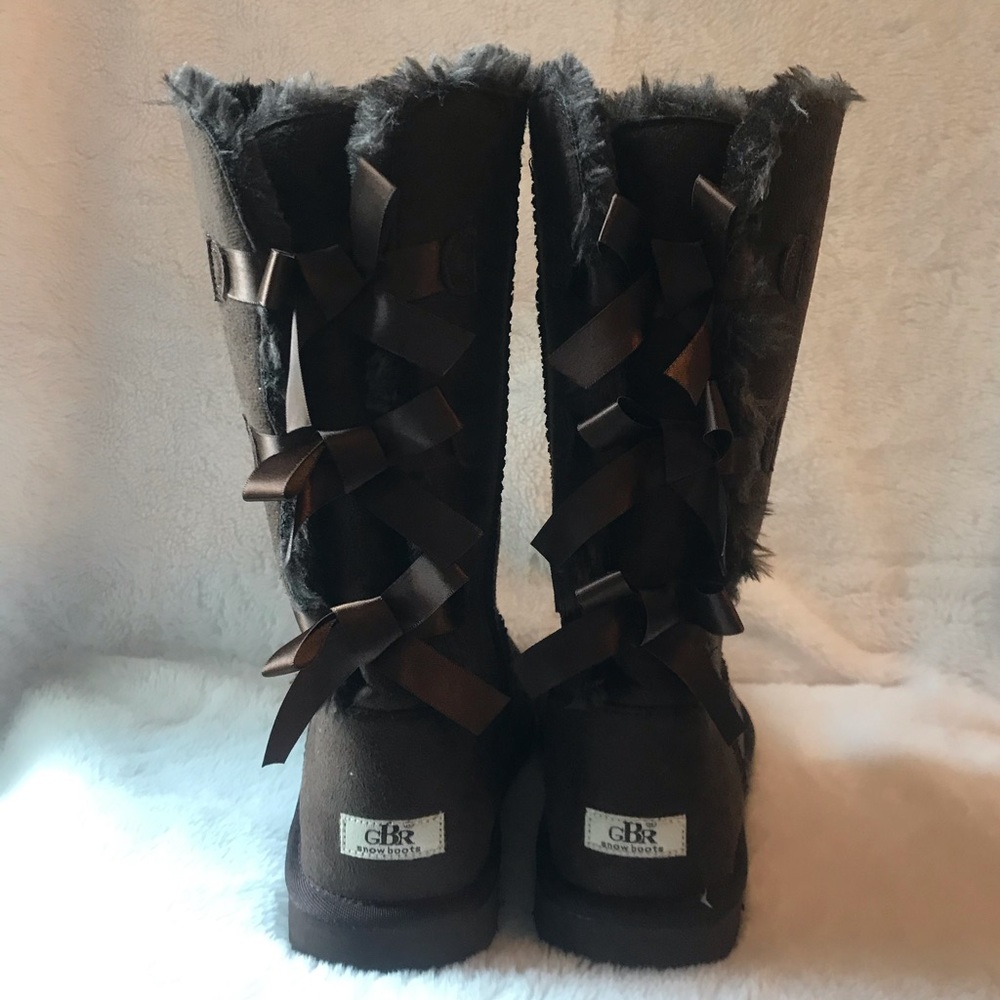 New GBR Brown Snow Boots